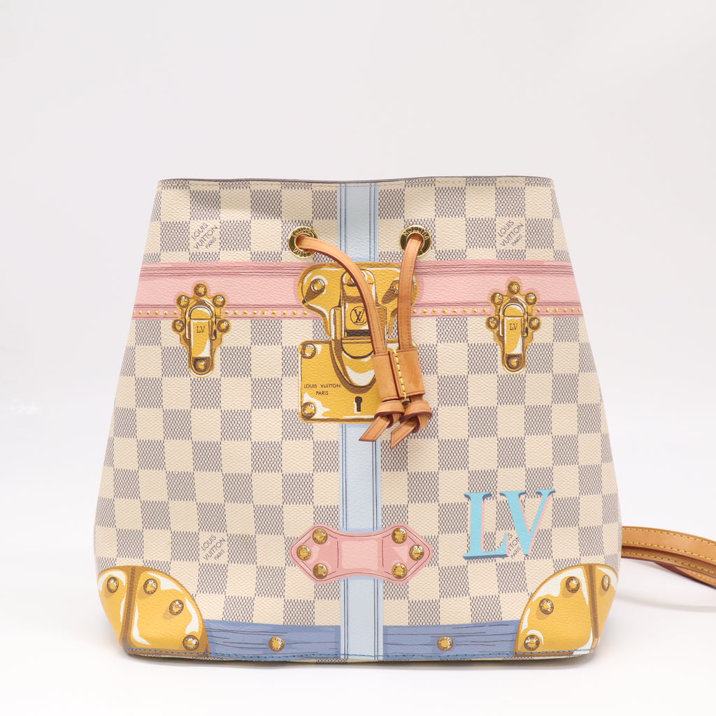 Louis Vuitton Damier Azur Summer Trunks NéoNoé MM B22464