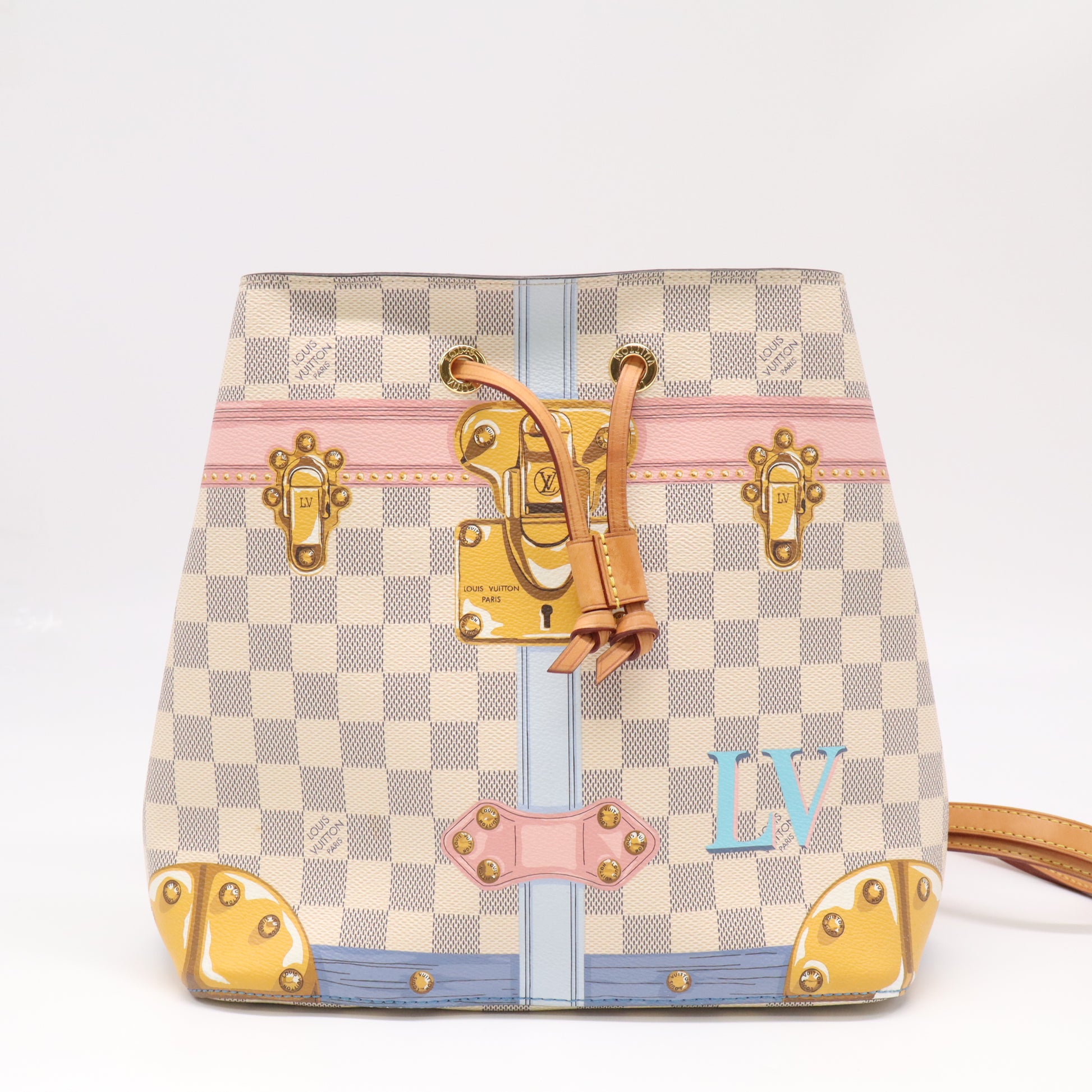 Louis Vuitton Damier Azur Summer Trunks NéoNoé MM B22464