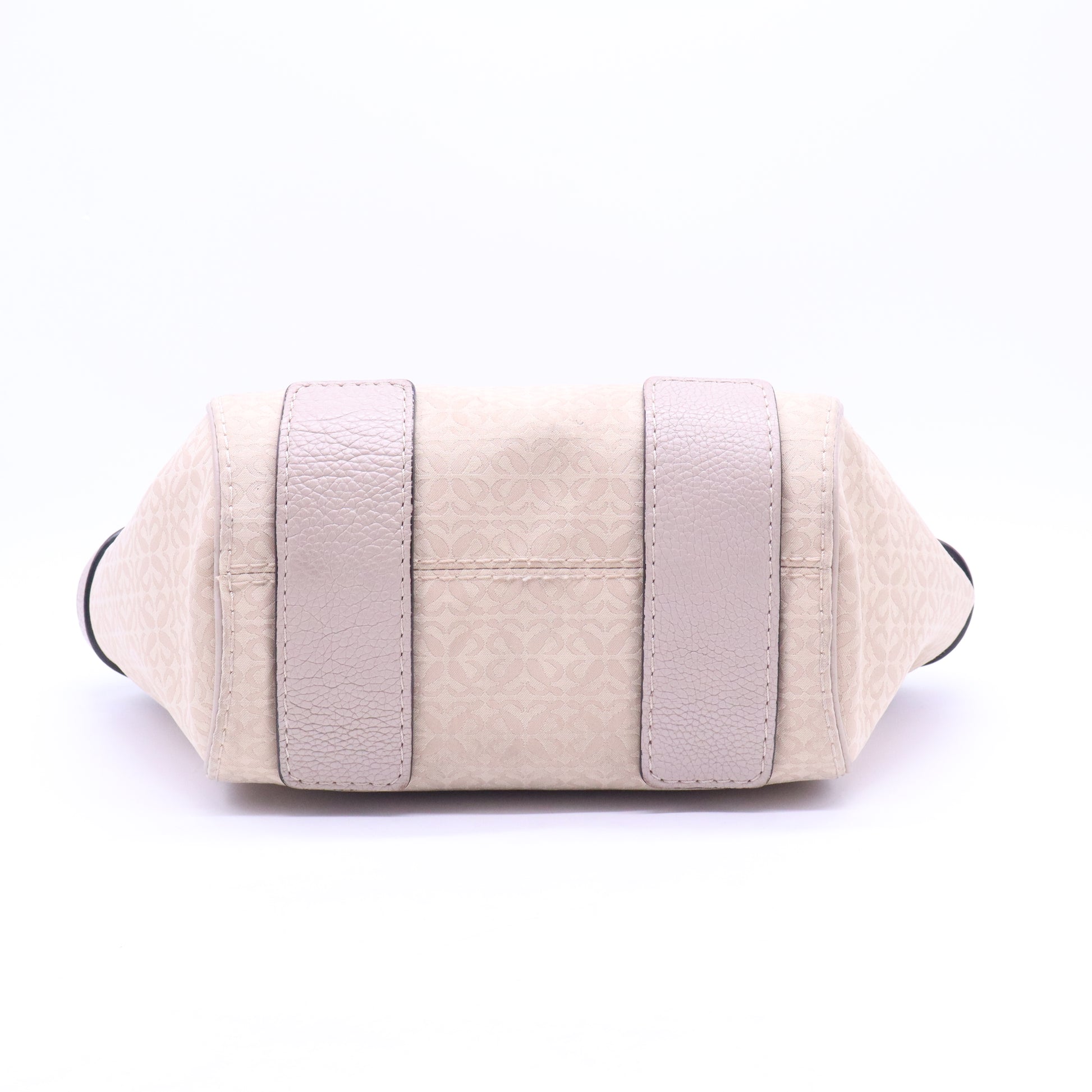 Vintage Leather & Monogram Canvas Small Tote B21217