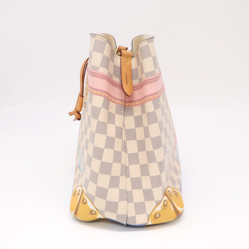 Louis Vuitton Damier Azur Summer Trunks NéoNoé MM B22464