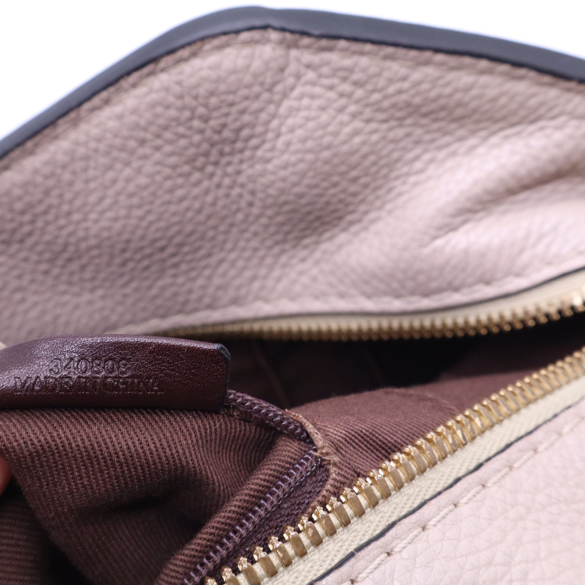 Vintage Leather & Monogram Canvas Small Tote B21217