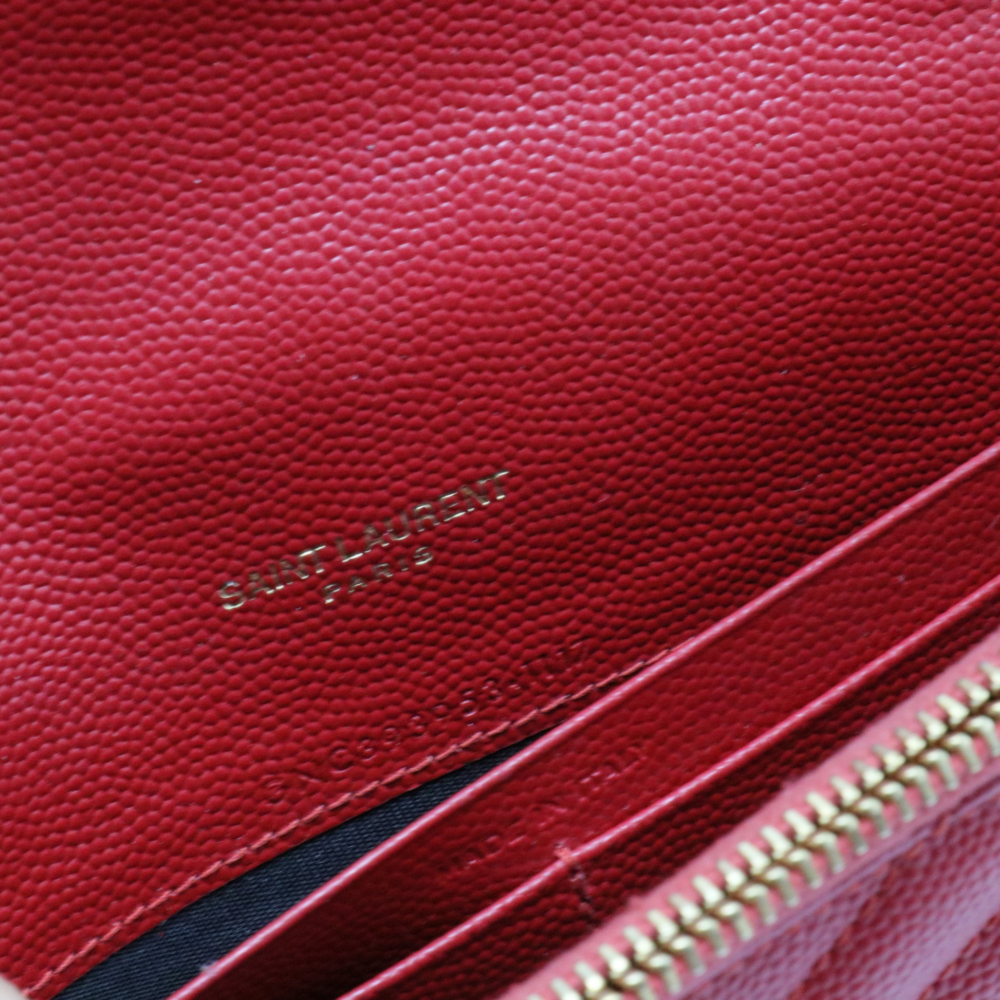 Monogram Matelassé Envelope Wallet On Chain Leather Small