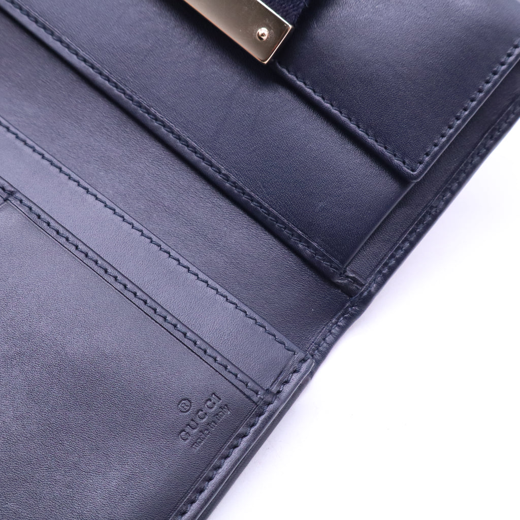 Gucci GG Canvas Web French Wallet W21078