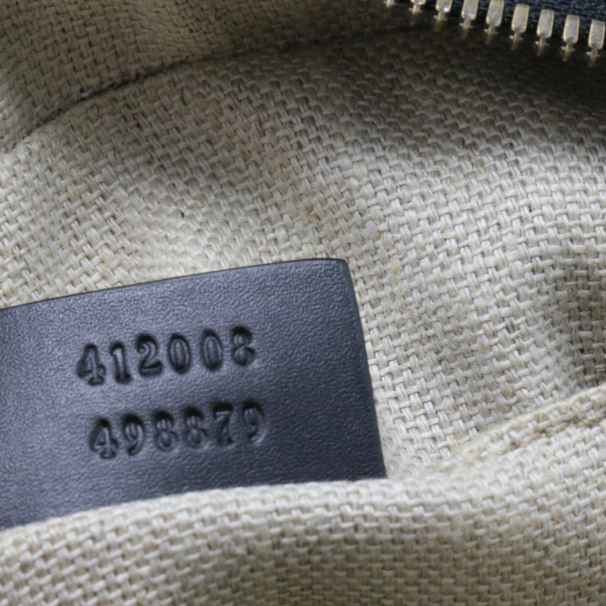 Bee Web Camera Bag Leather