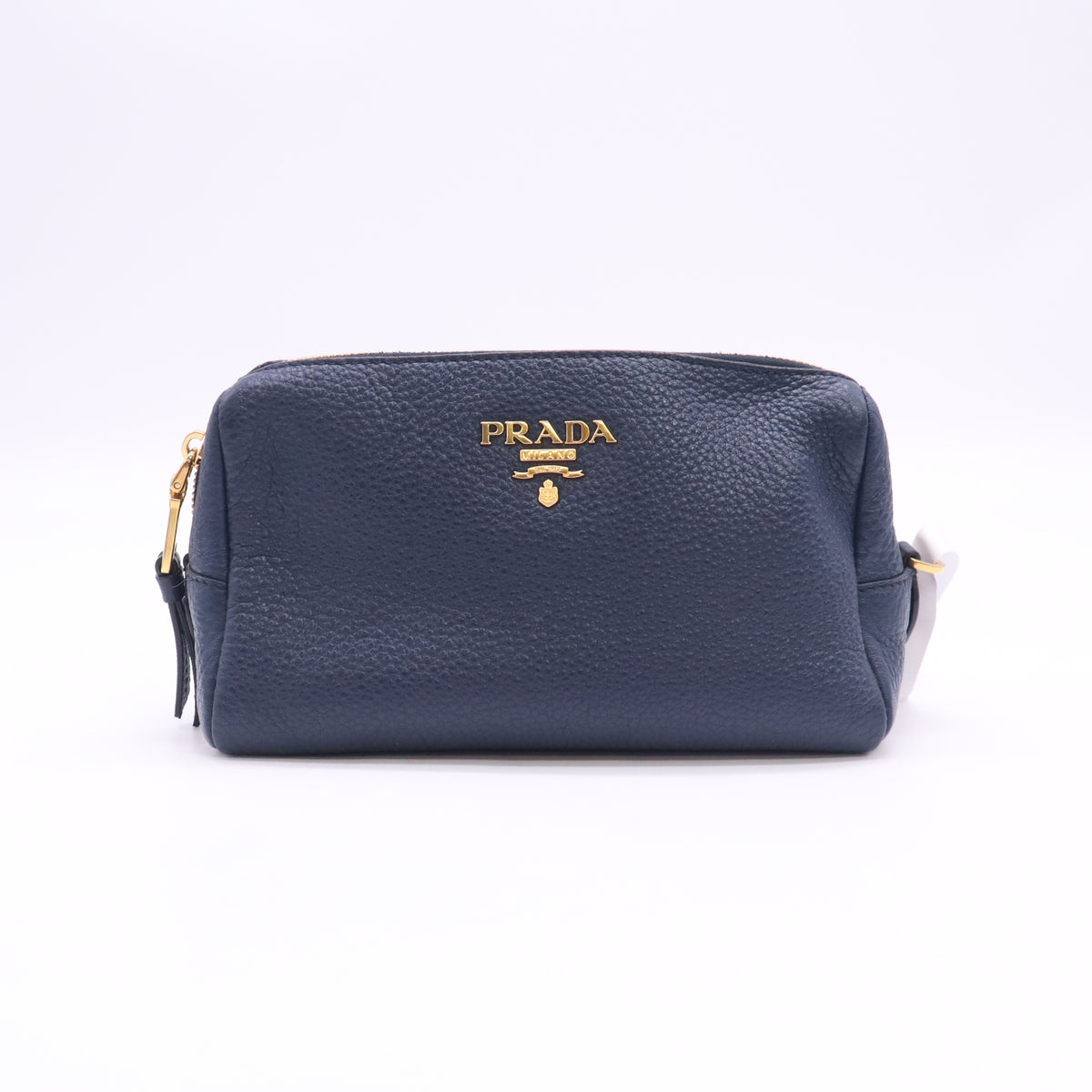 Logo Metallic Cosmetic Bag W23442