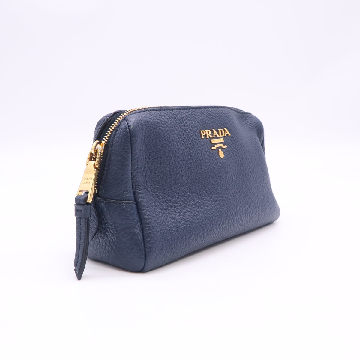 Logo Metallic Cosmetic Bag W23442