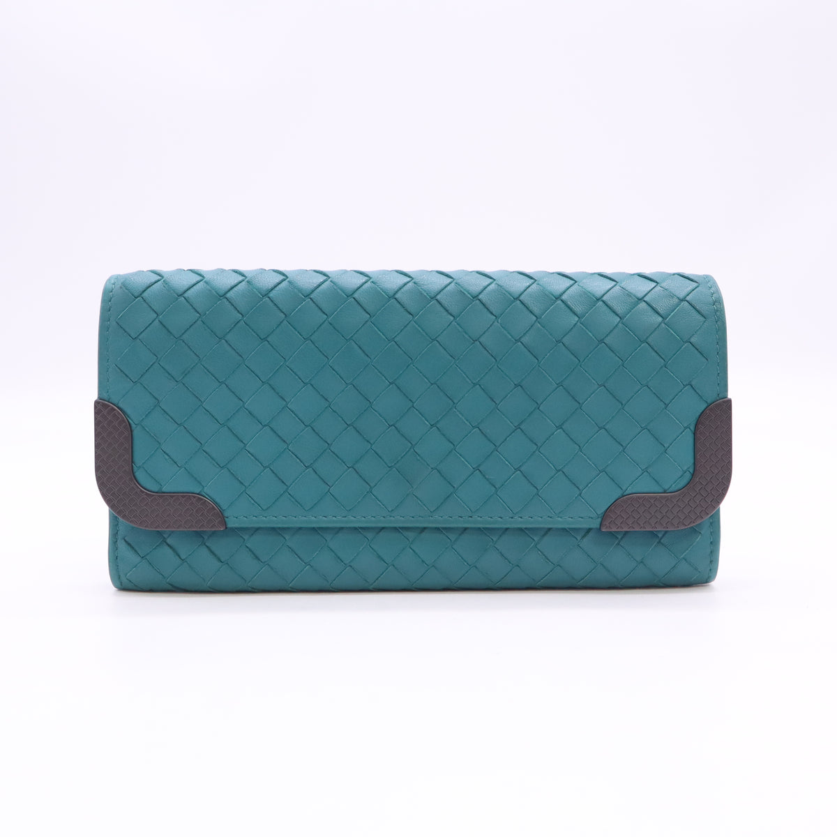 Vintage Intrecciato Weave Continental Wallet W23333