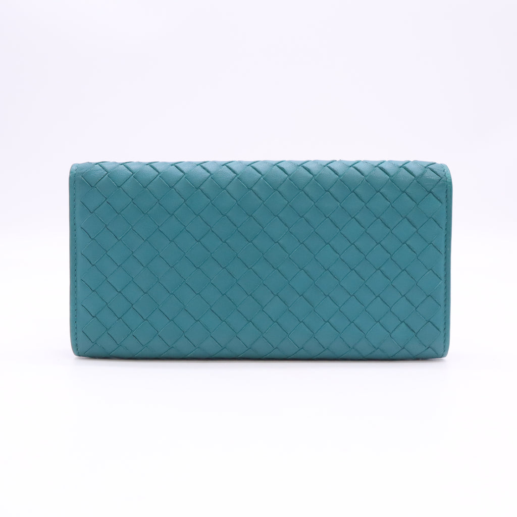 Vintage Intrecciato Weave Continental Wallet W23333