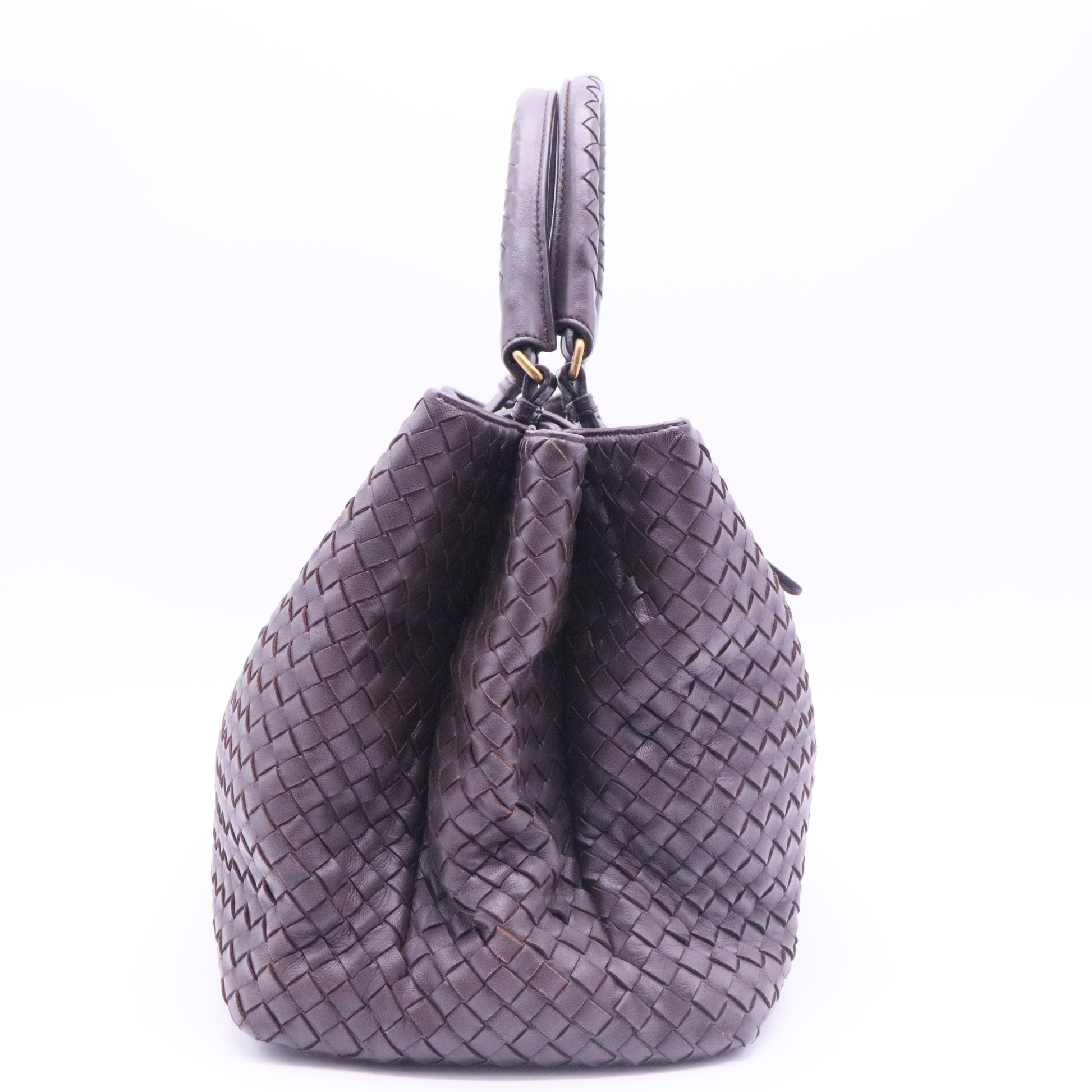 Roma Bag Intrecciato Nappa Medium For Gisel