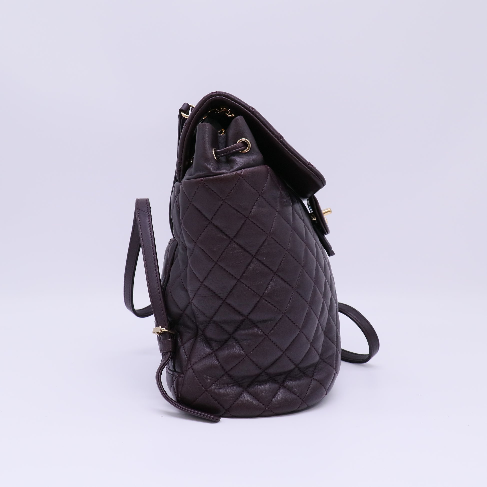Chanel Lambskin Quilted Urban Spirit Backpack Twins B22841