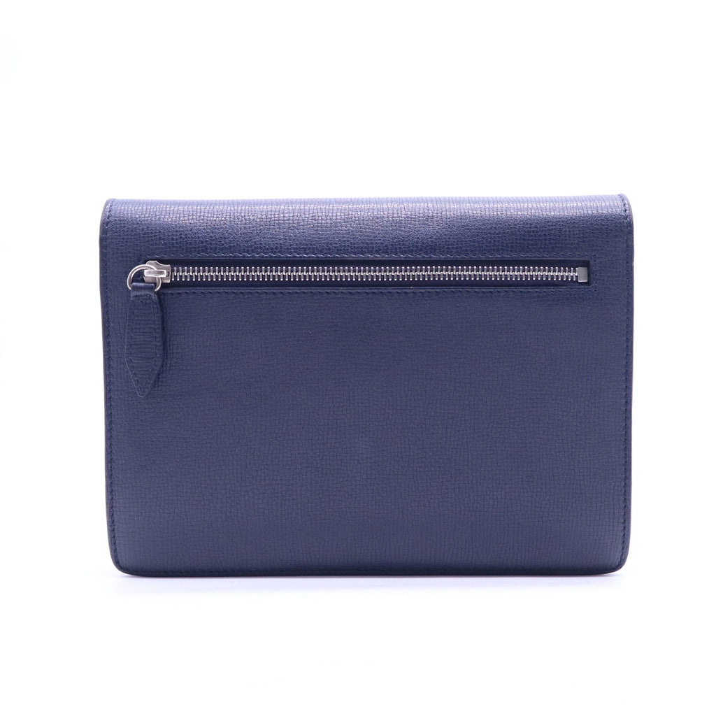 Macken Crossbody Bag Leather and House Check Canvas Small B21656