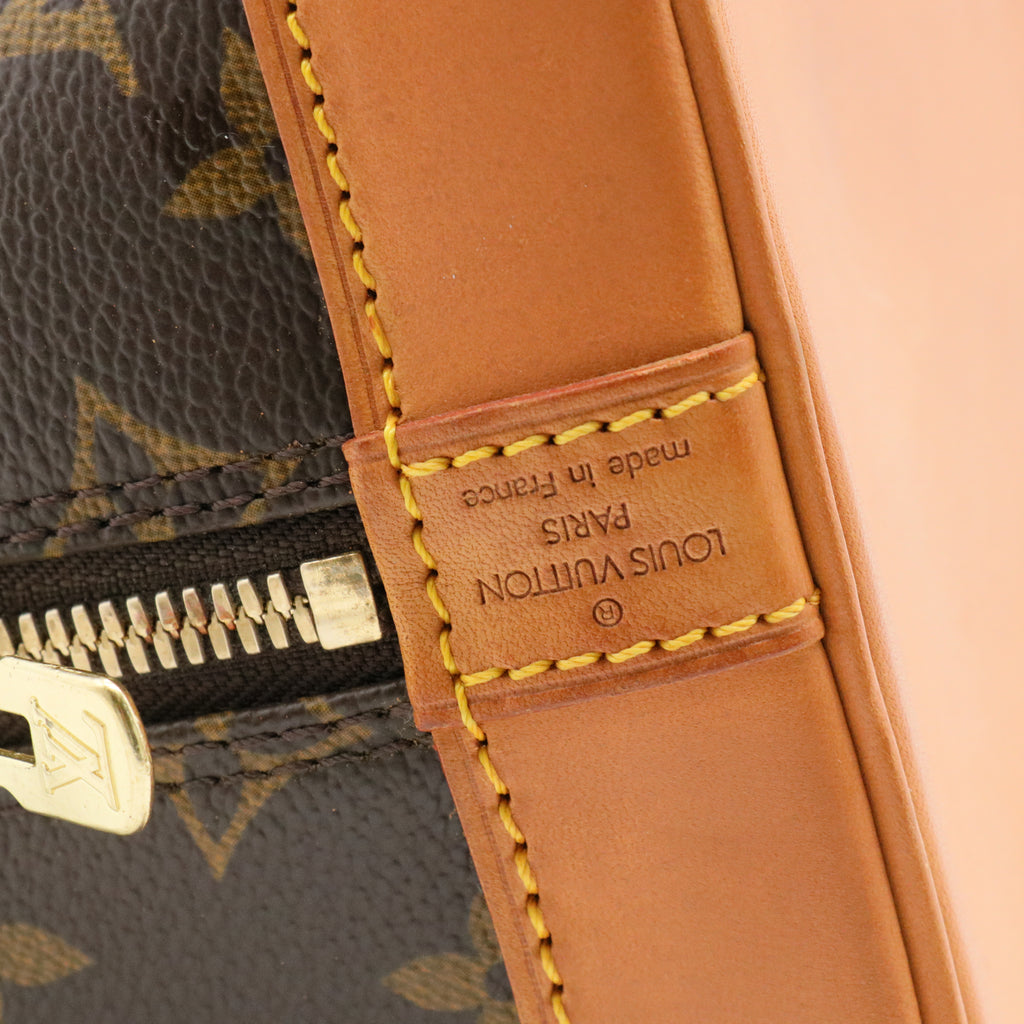 Vintage Alma Handbag Monogram Canvas PM