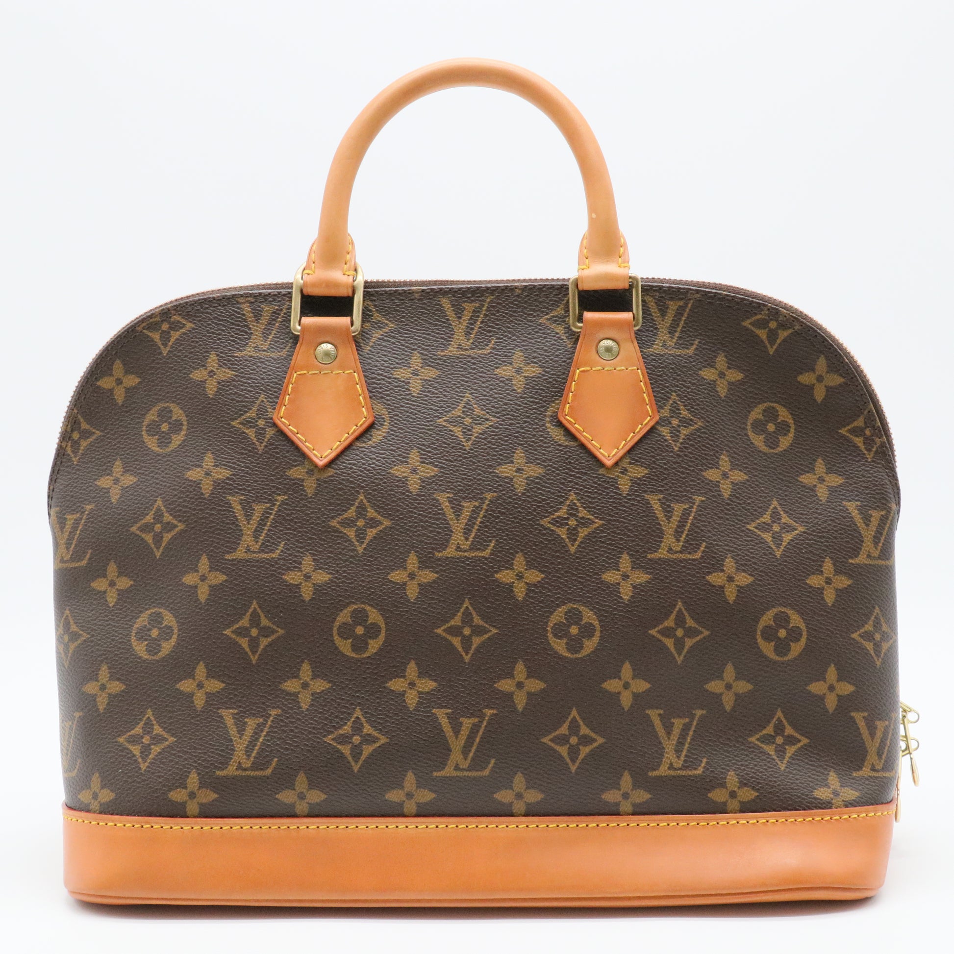 Vintage Alma Handbag Monogram Canvas PM