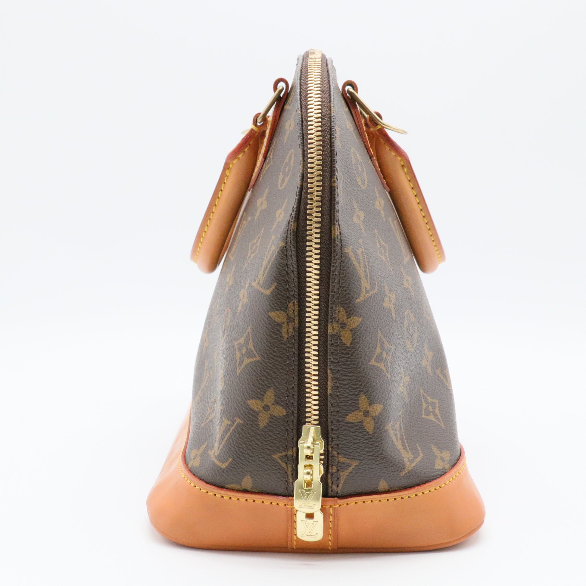 Vintage Alma Handbag Monogram Canvas PM