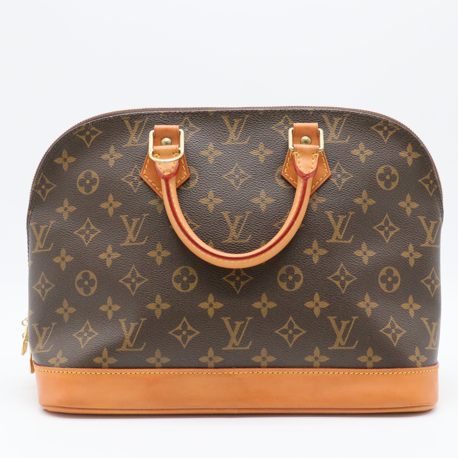 Vintage Alma Handbag Monogram Canvas PM