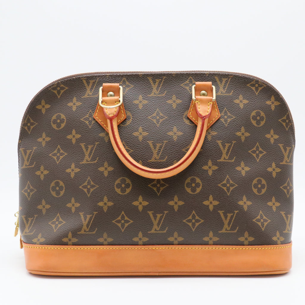 Vintage Alma Handbag Monogram Canvas PM