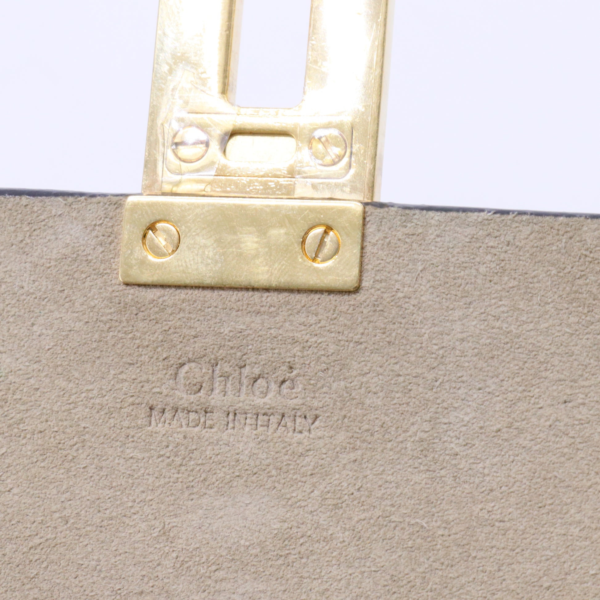 Drew Crossbody Bag Python and Leather Small