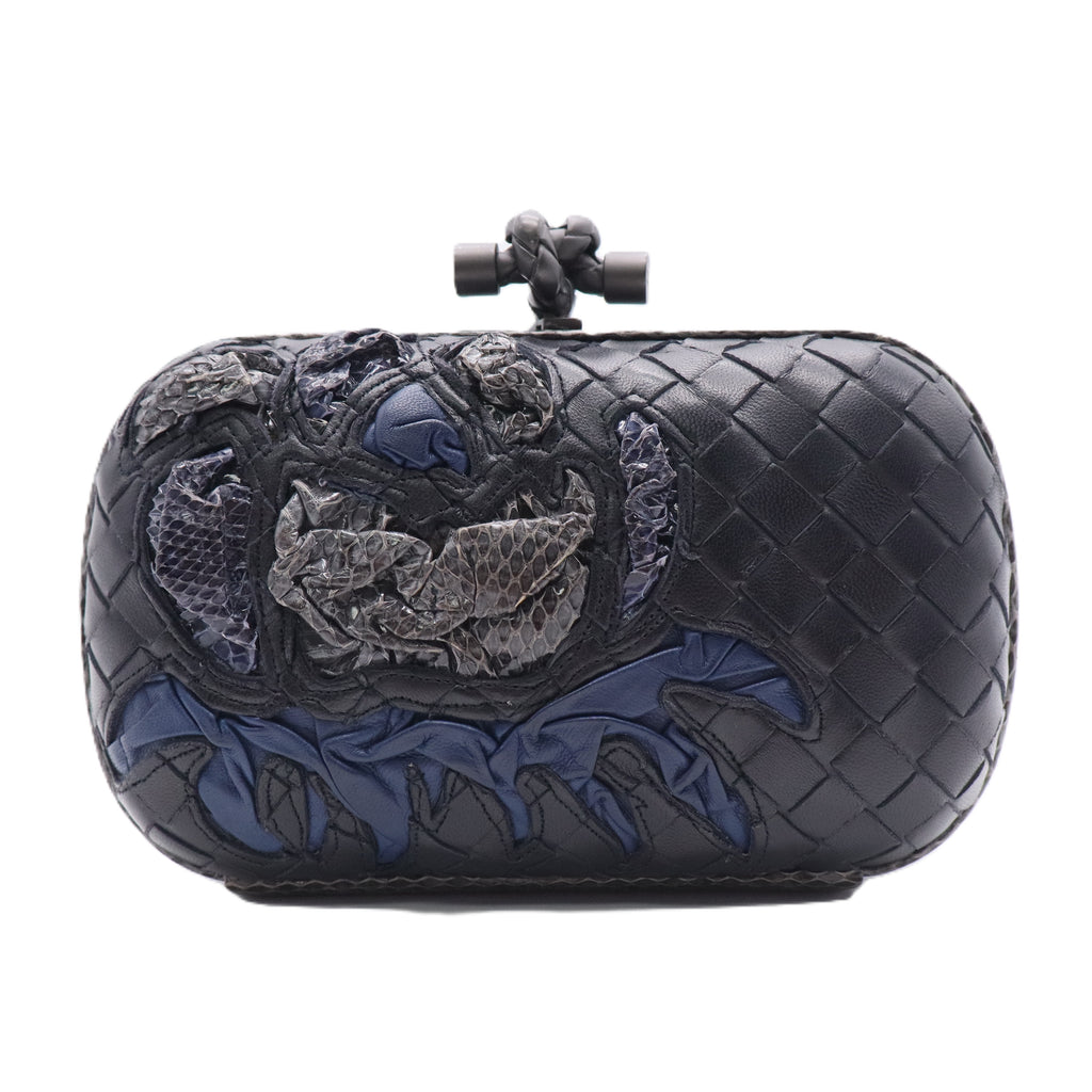 Intrecciato Knot Clutch twins