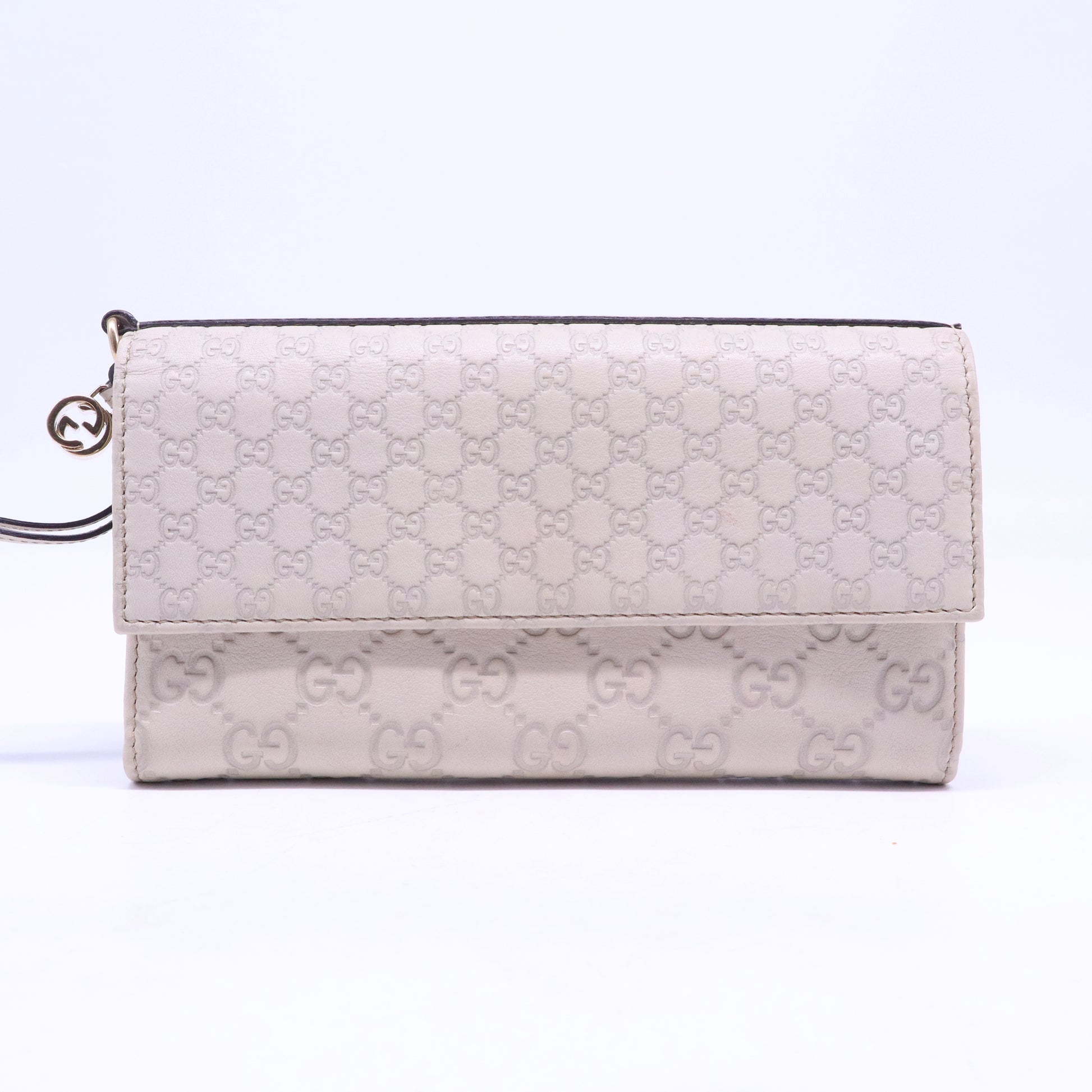 GG Leather Bree Continental Wallet W21056