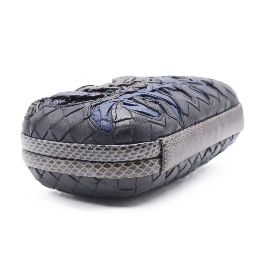 Intrecciato Knot Clutch twins