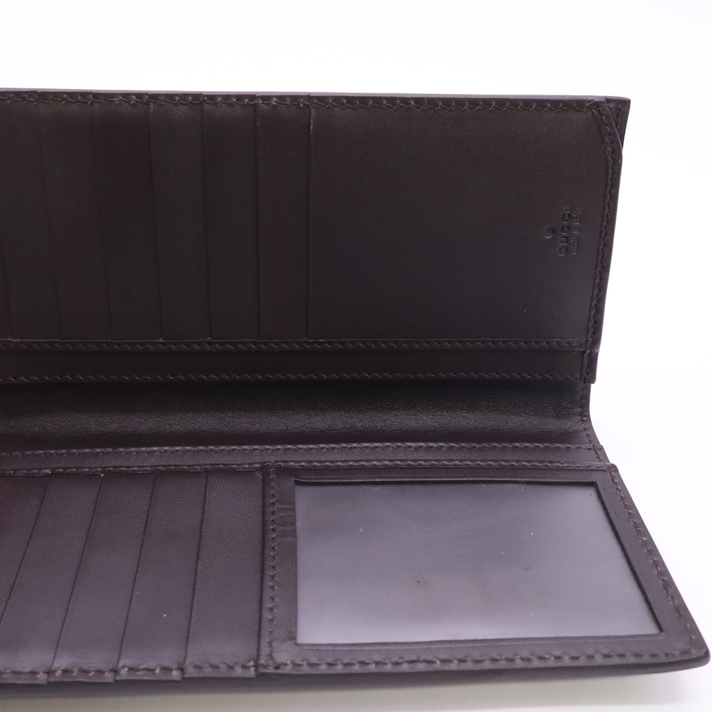 Guccissima Leather Long Wallet W23290