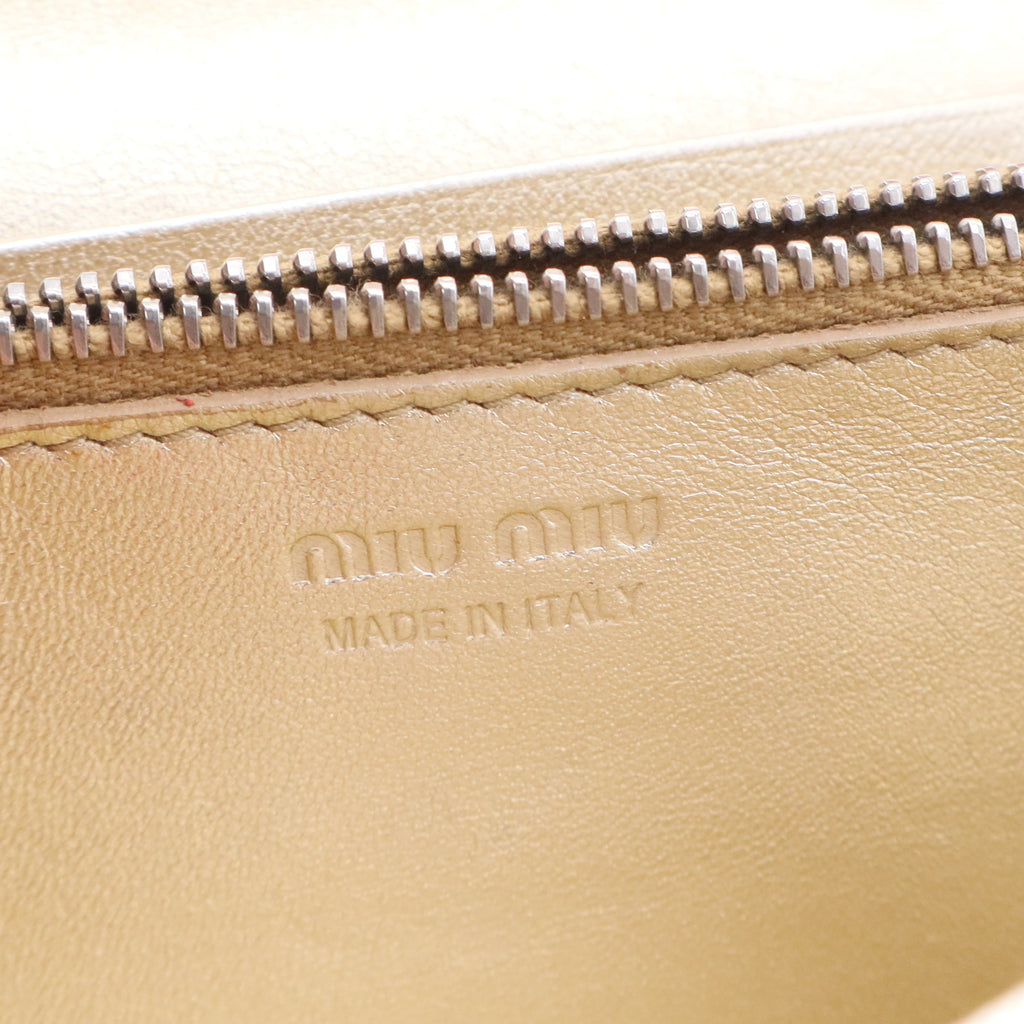 Gold Metalic Chrome Clutch twins