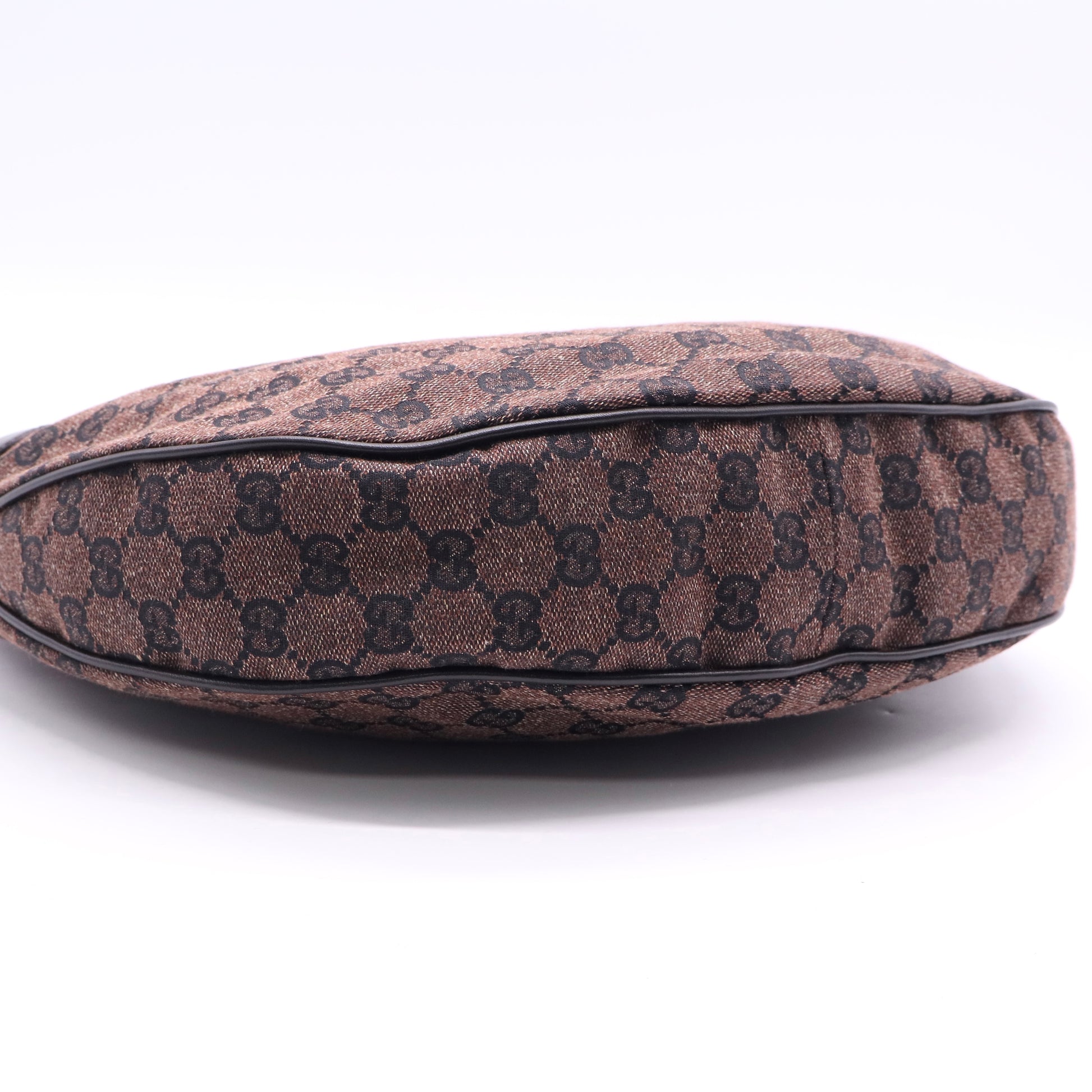 Gucci Half Moon Shoulder Bag GG Canvas Medium Twins LDJ2535