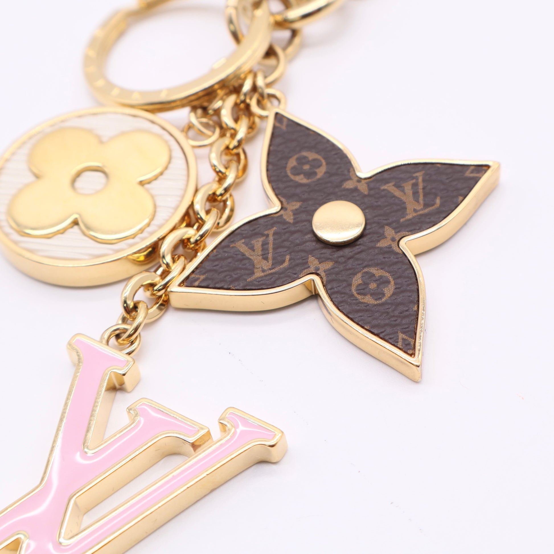 Monogrami Charm Keyring  twins J2538