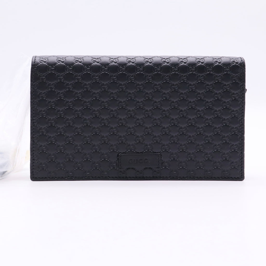 Gucci Flap Wallet Microguccissima Leather Long Twins LDJ2529