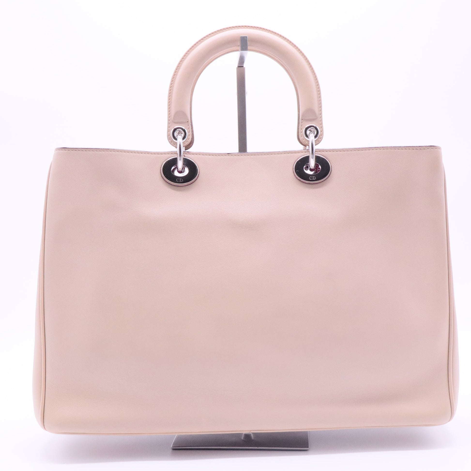 Dusty Pink Leather Medium Diorissimo Shopper Tote