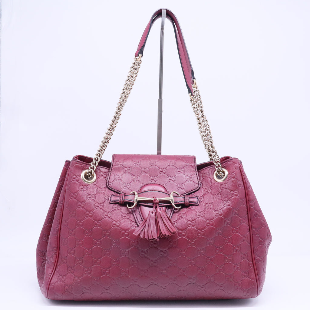 Horsebit Guccissima Large Emily Shoulder Bag B20549
