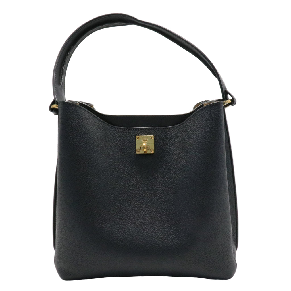 Pebble Leather Willow Bucket Bag twins