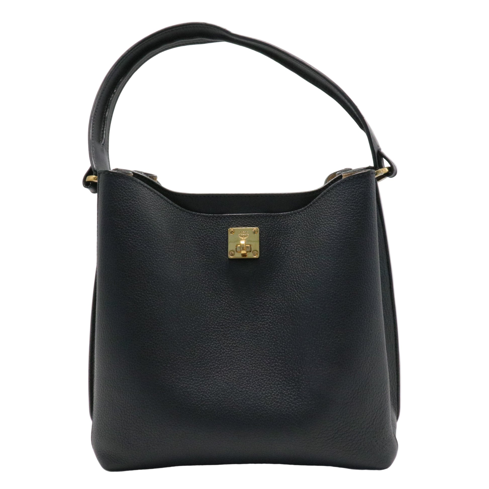 Pebble Leather Willow Bucket Bag twins