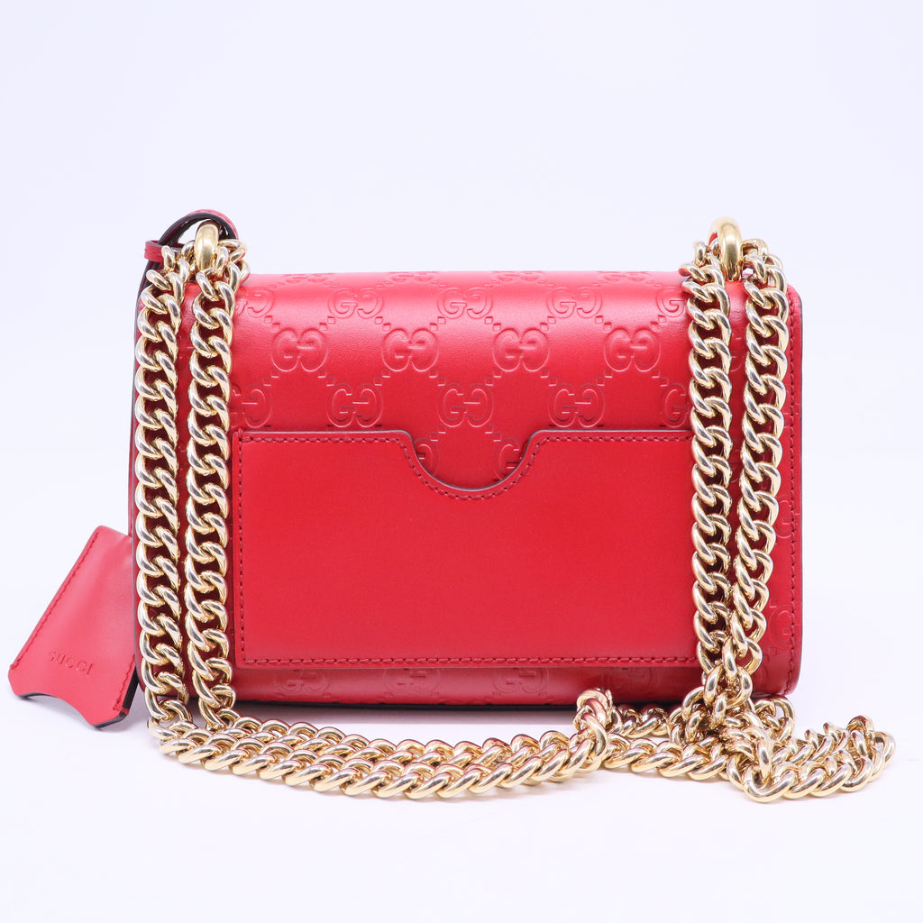Padlock Shoulder Bag Guccissima Leather Small B20581