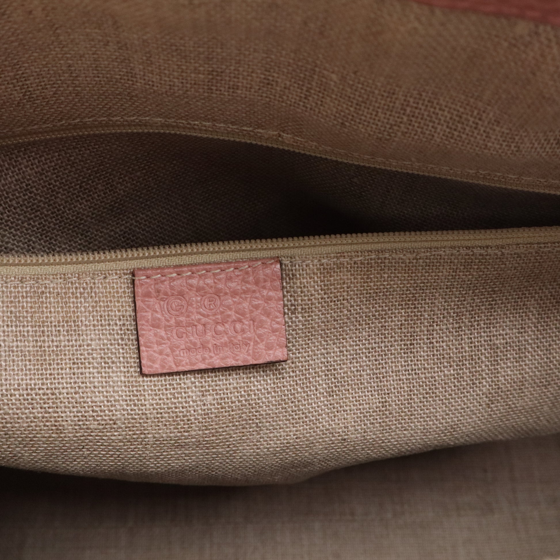 Pink Leather Large Dome Shoulder Bag w/o Strap Twins