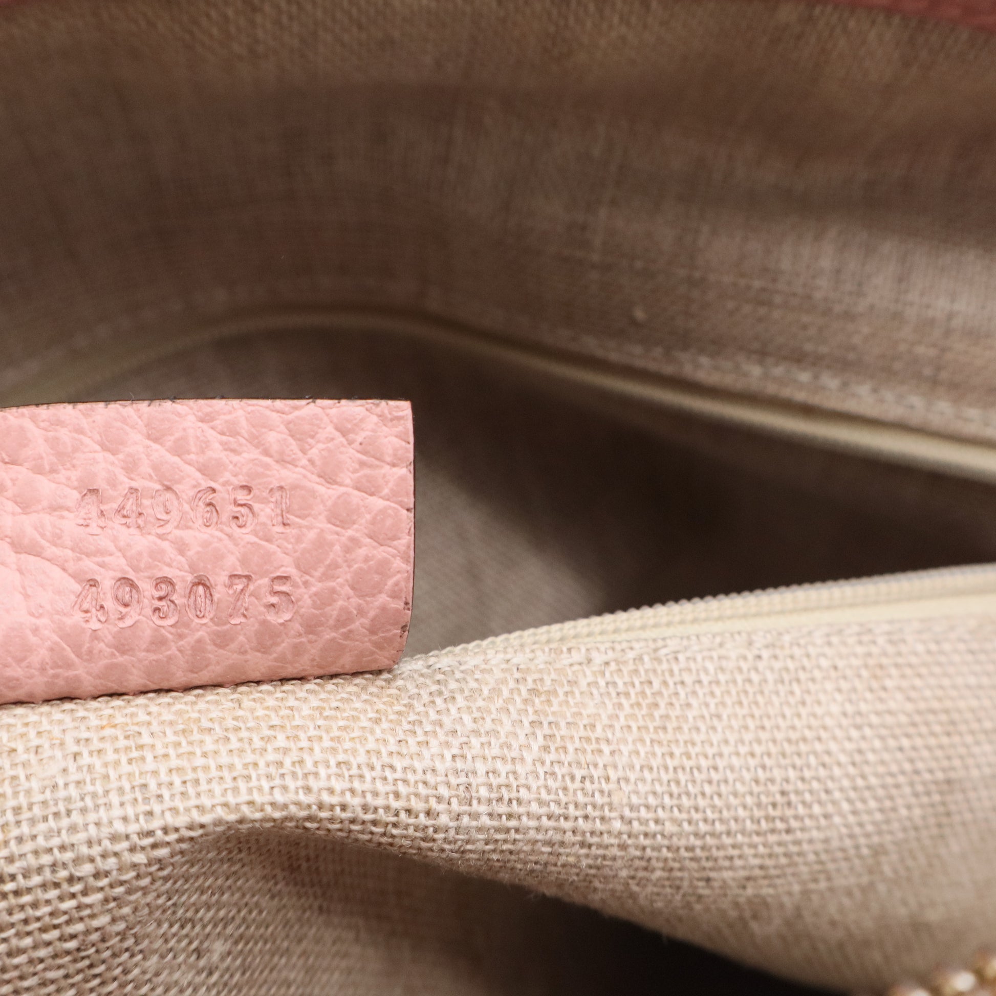 Pink Leather Large Dome Shoulder Bag w/o Strap Twins