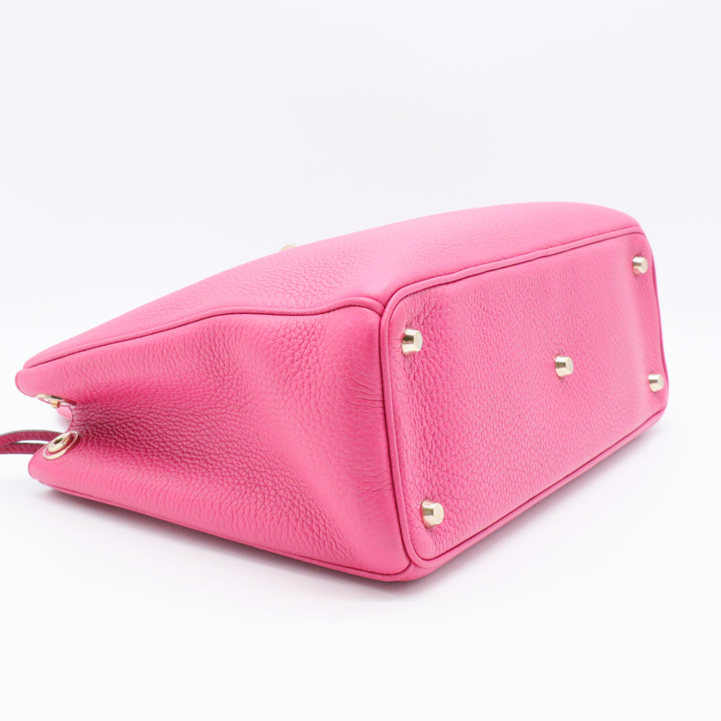 Diorissimo Tote Pebbled Leather Medium