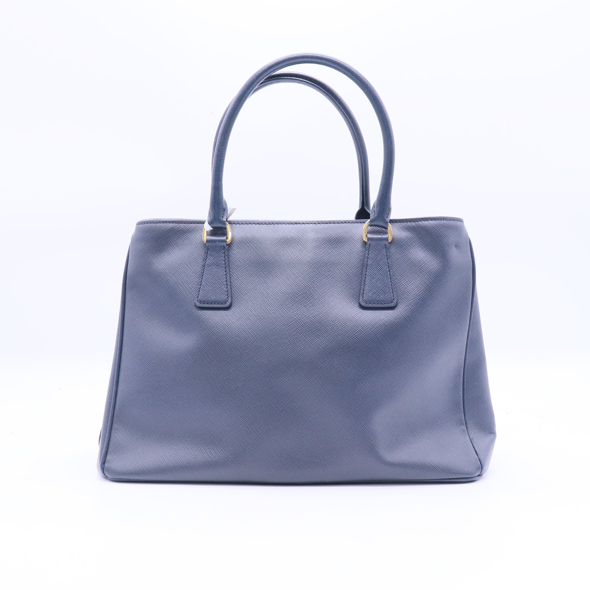 Handbag Leather in Blue Twins B21404