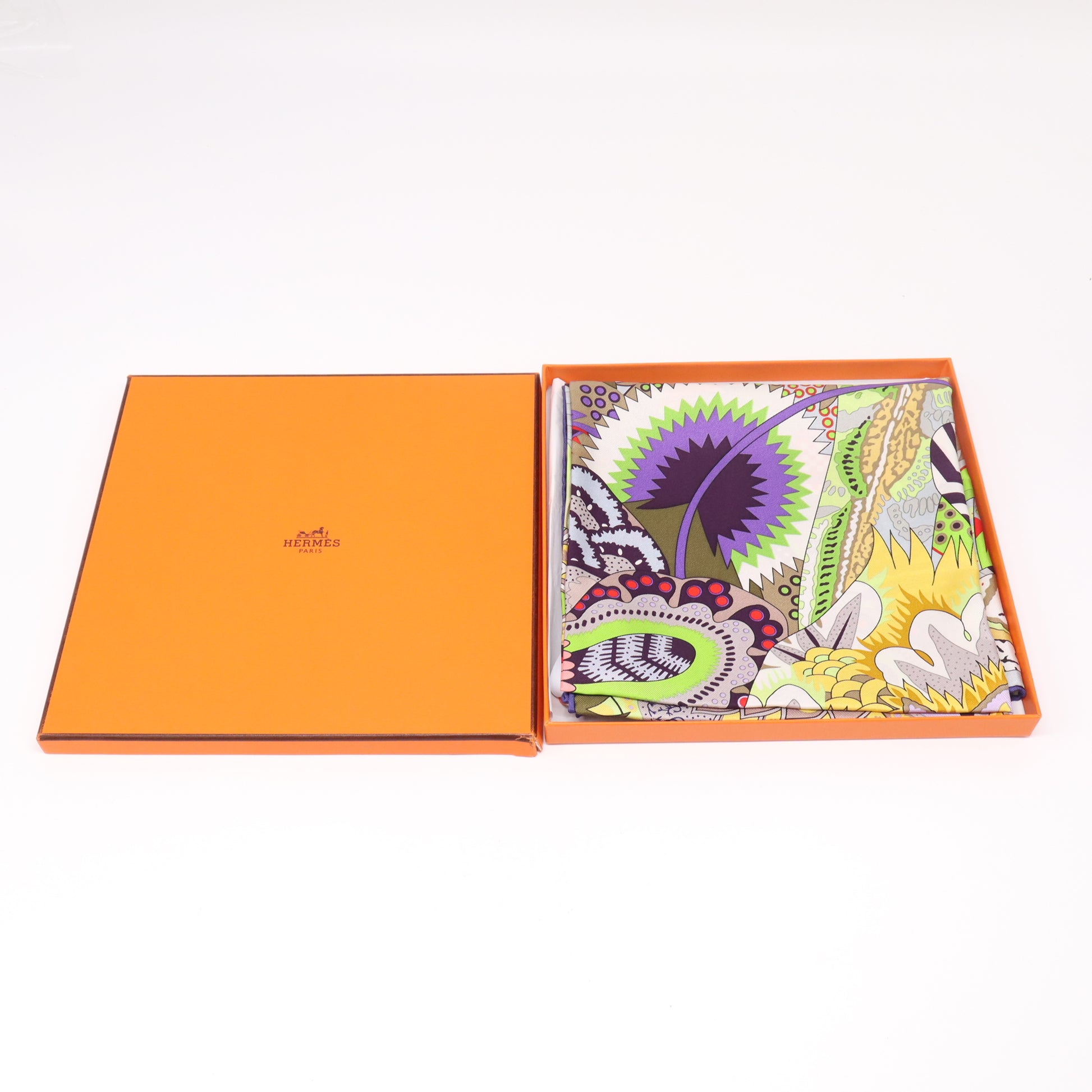 Hermes Silk Scarf W22235
