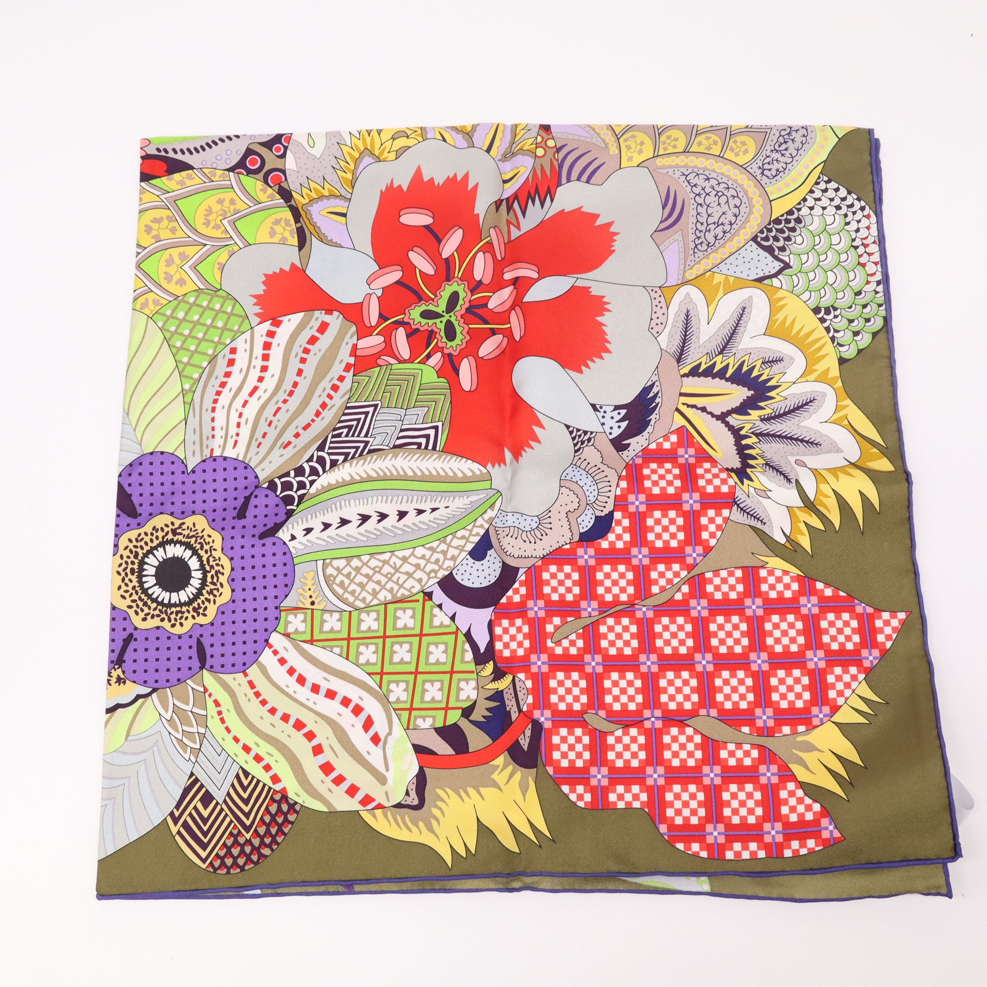 Hermes Silk Scarf W22235