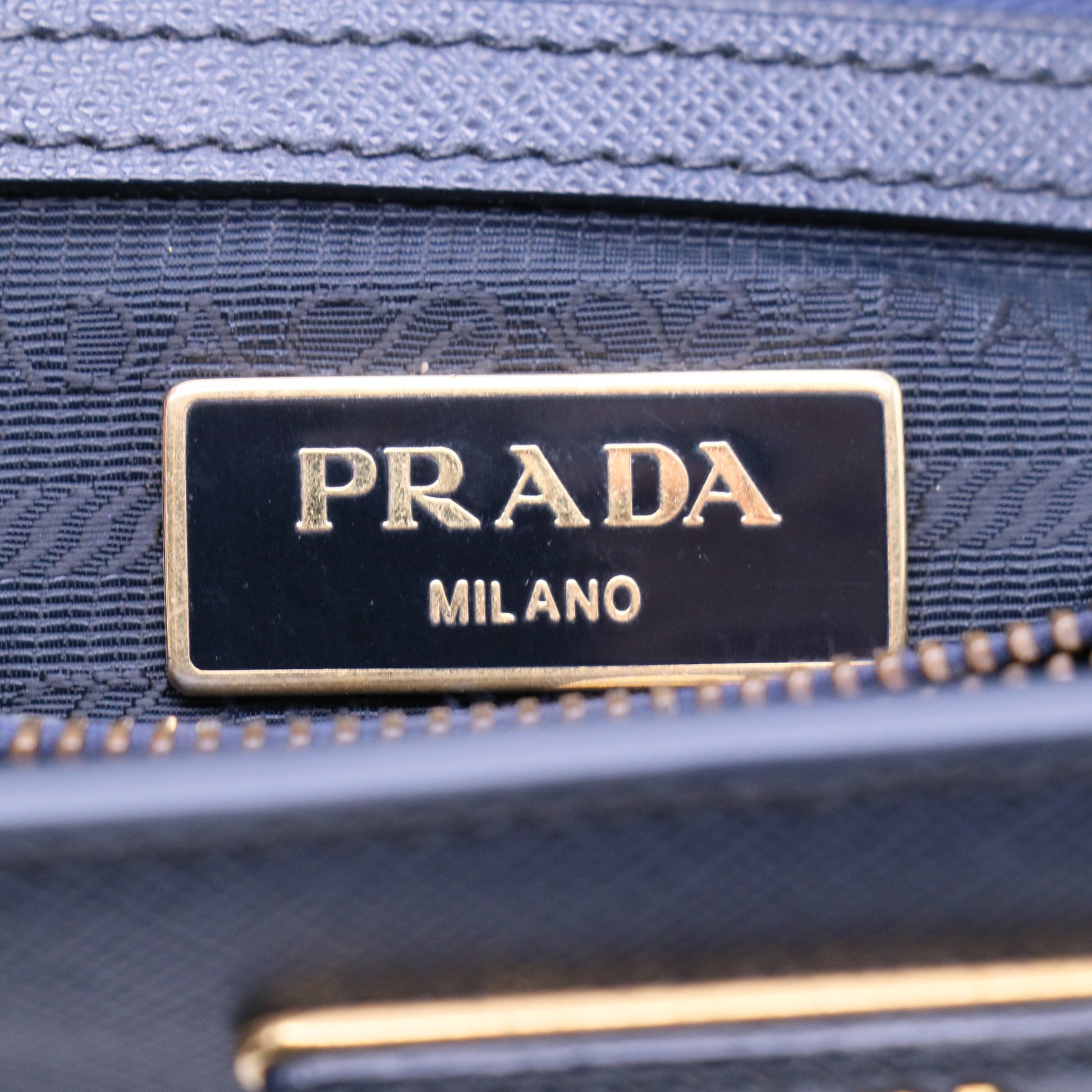Handbag Leather in Blue Twins B21404