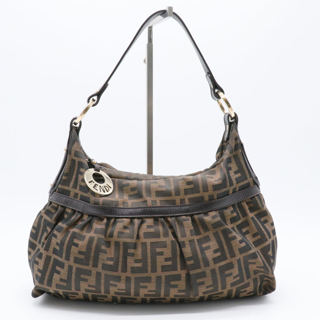 Zucca Cuoio Lucido Chef Hobo Shoulder Bag