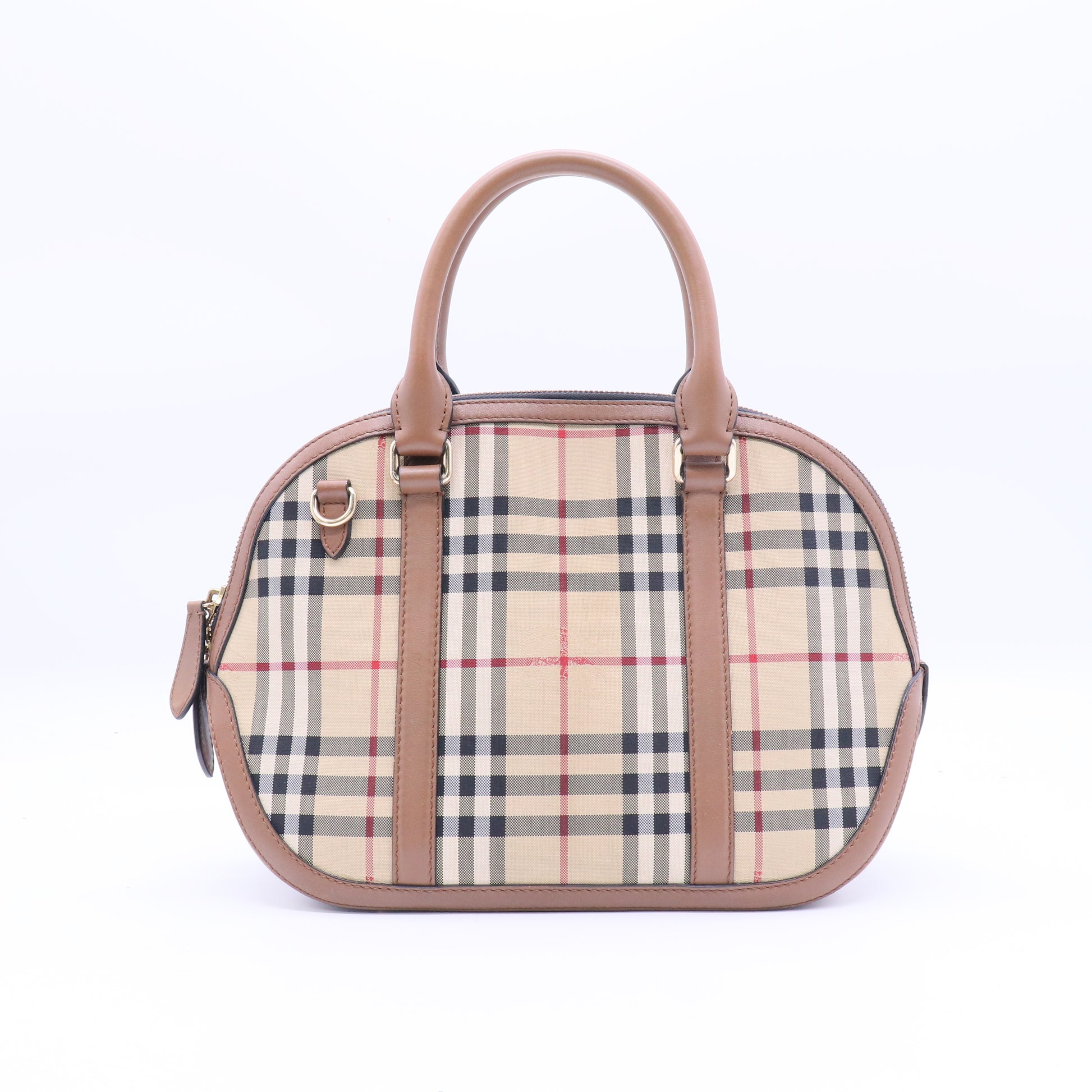 Orchard Bag Horseferry Check Canvas Small  B20827