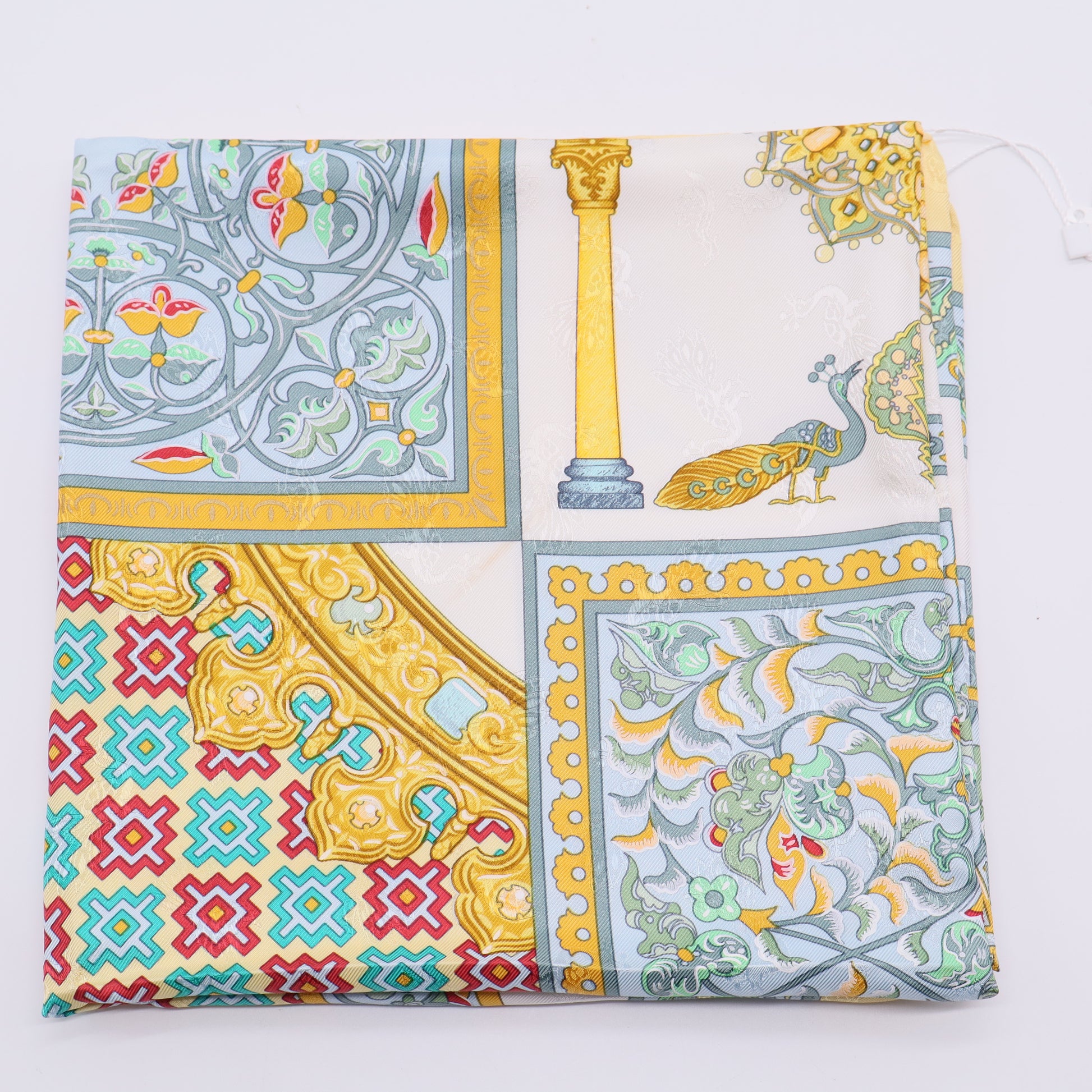 Hermès Silk Scarf Twins LDJ2518