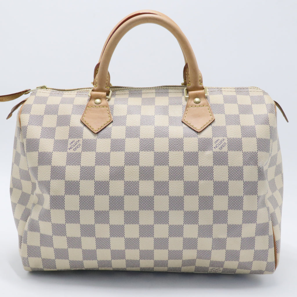 Speedy Handbag Damier Azur 30