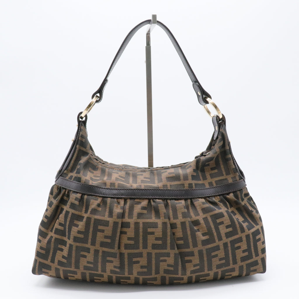 Zucca Cuoio Lucido Chef Hobo Shoulder Bag