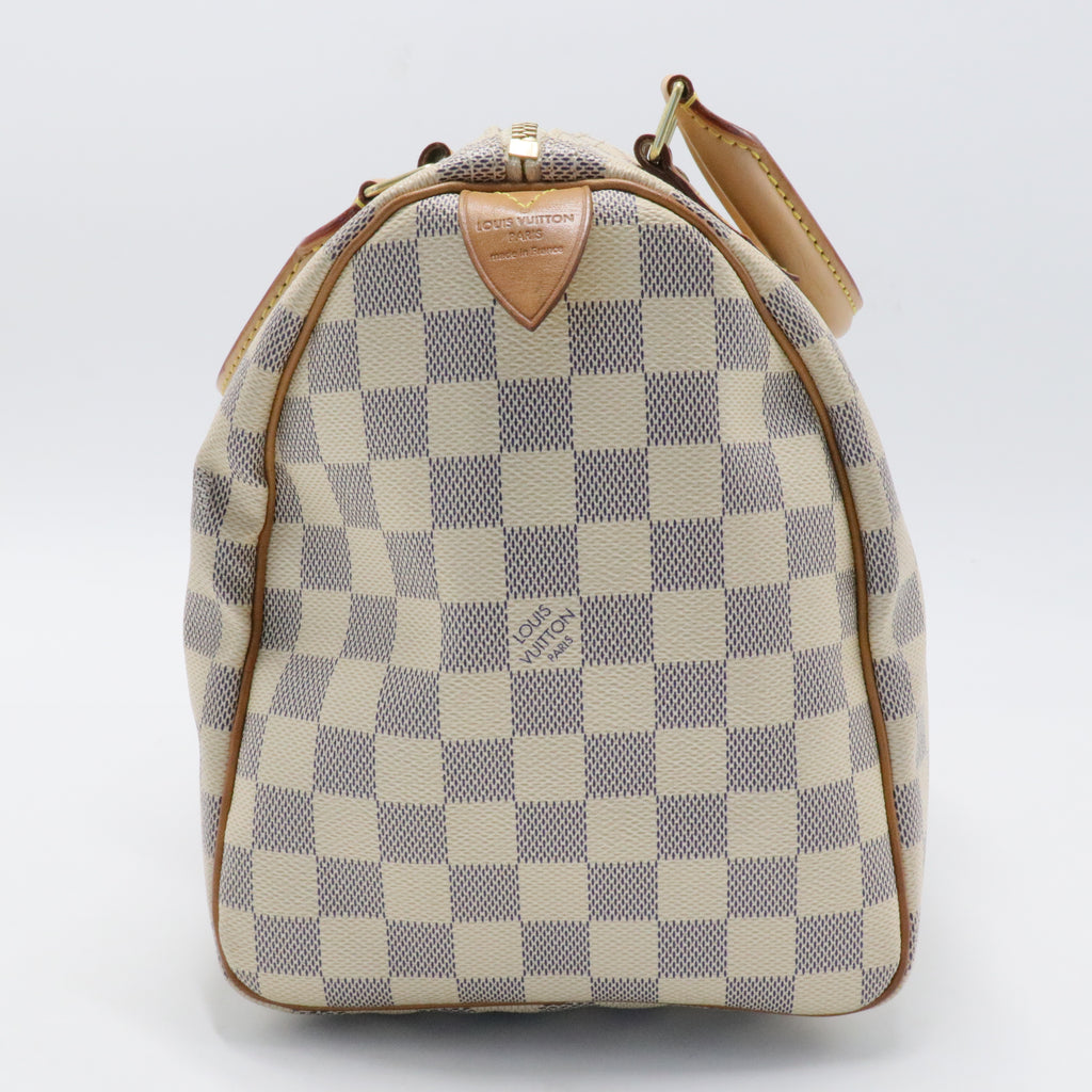 Speedy Handbag Damier Azur 30