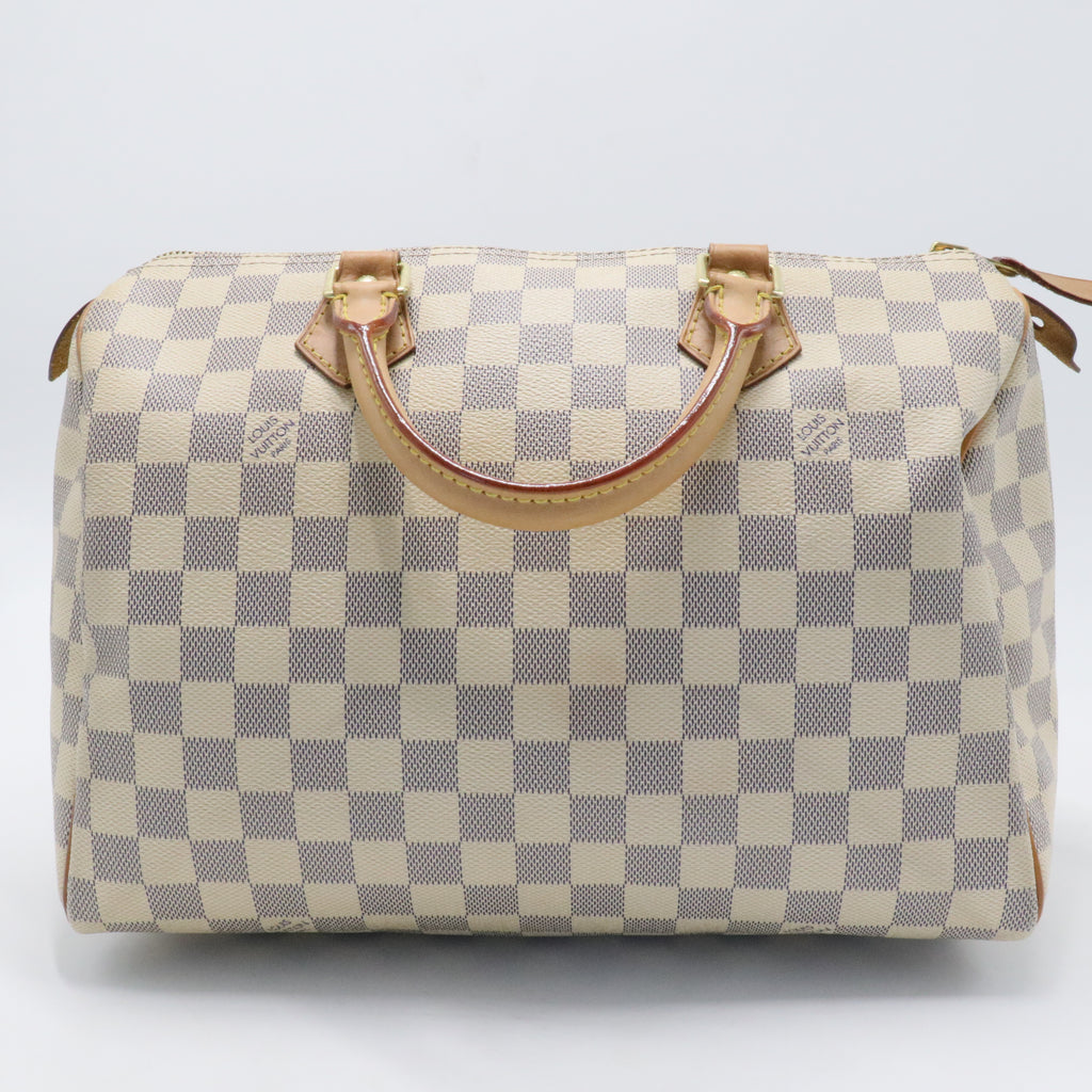 Speedy Handbag Damier Azur 30