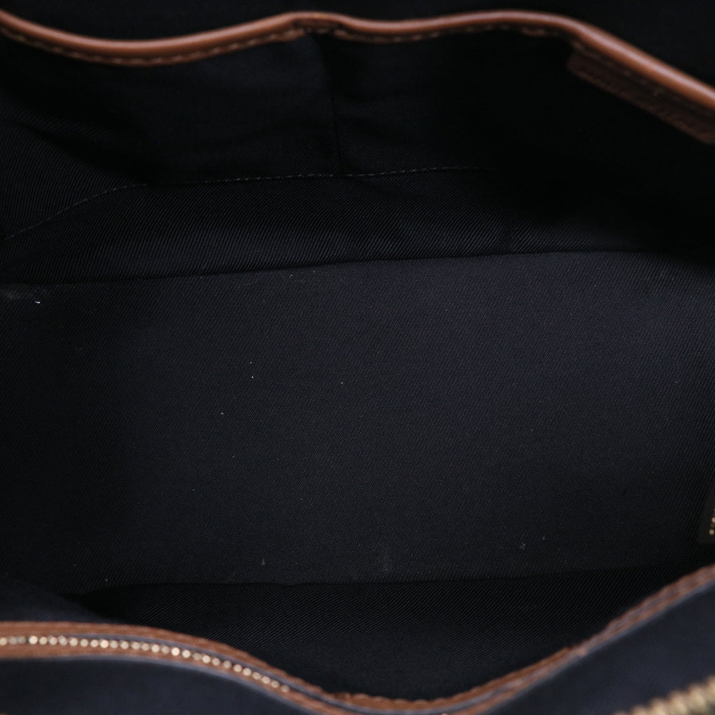 Orchard Bag Horseferry Check Canvas Small  B20827