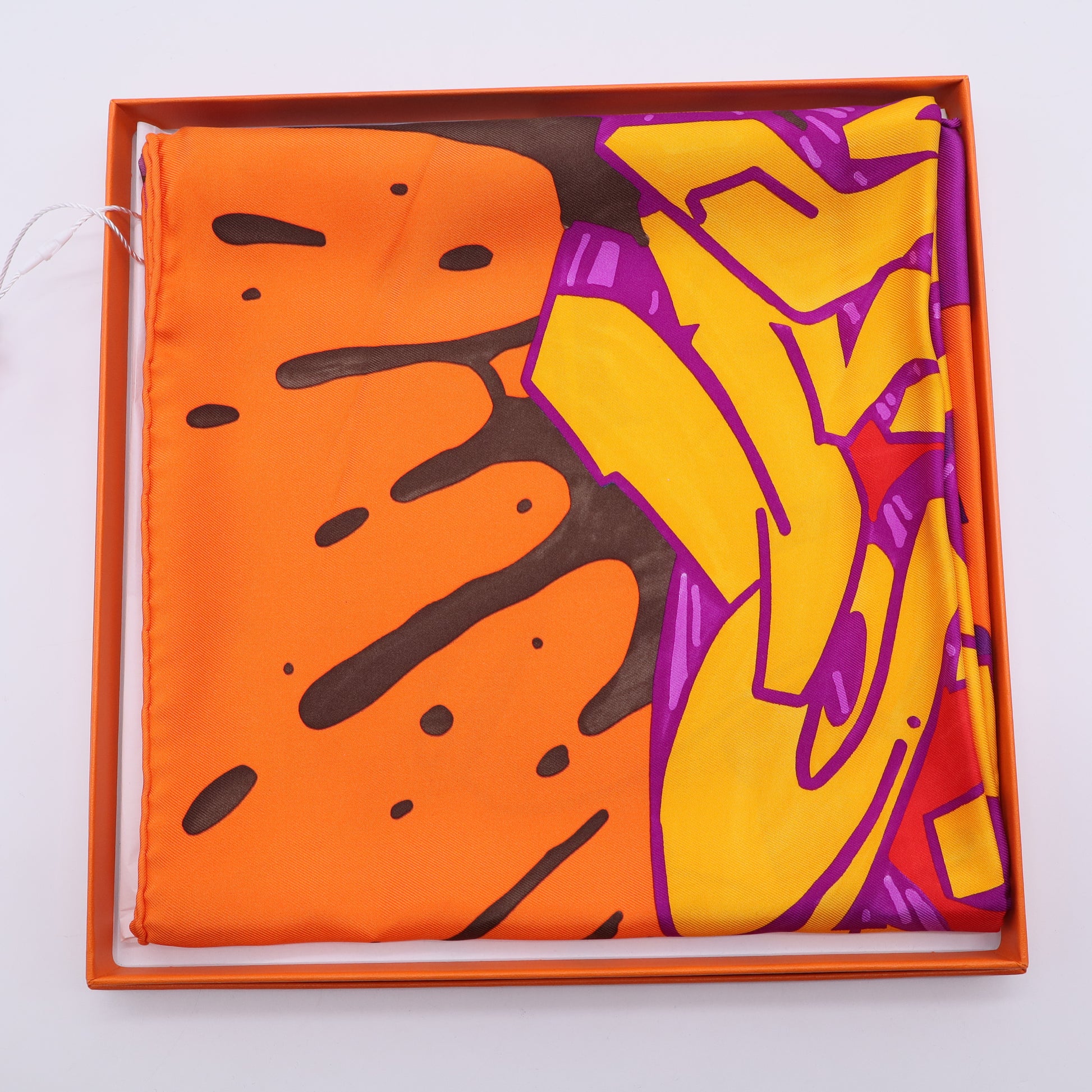 Silk Scarf Twins J2540